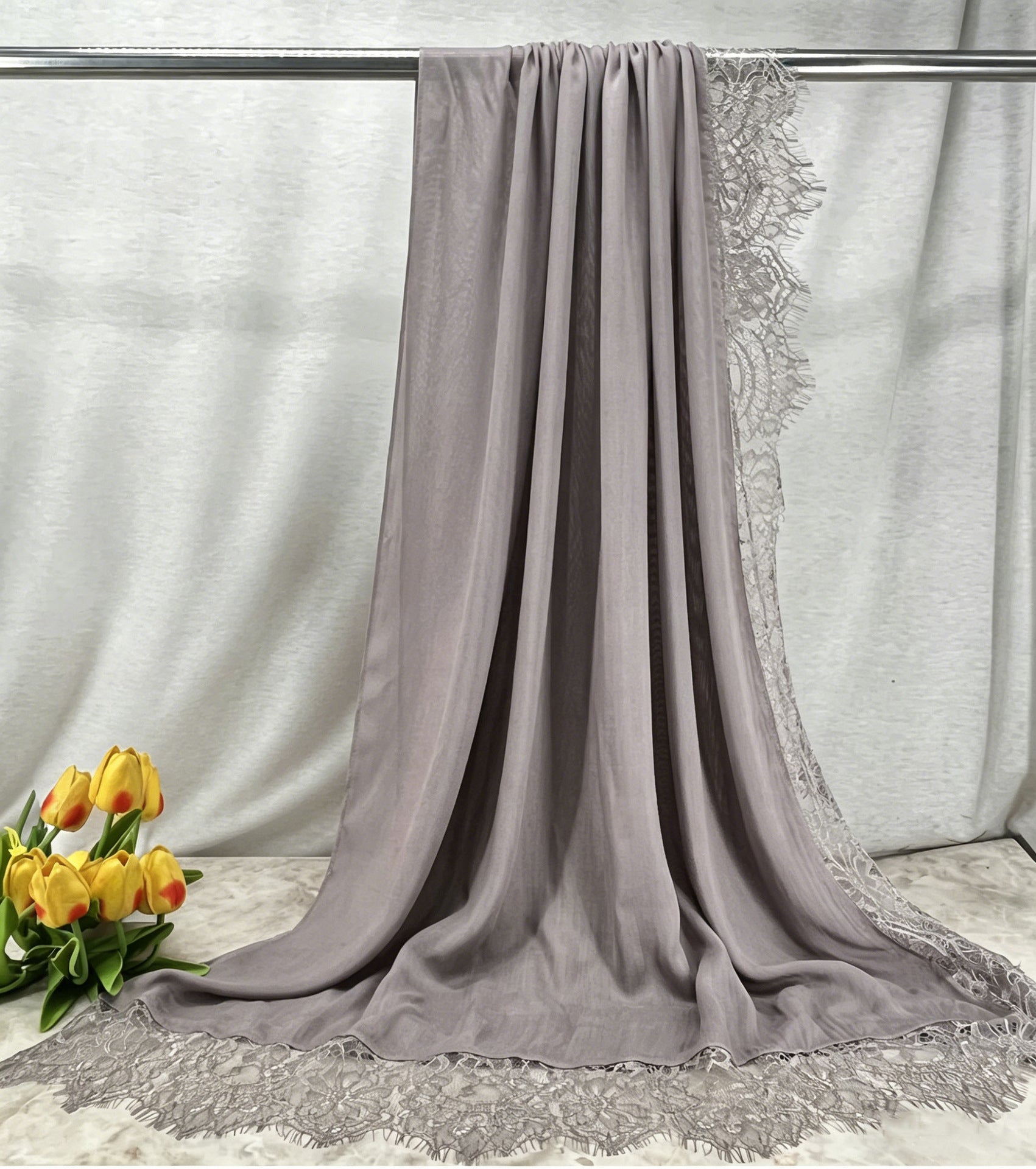 HY004   ELEGANT PLAIN BREATHABLE MODAL HIJAB