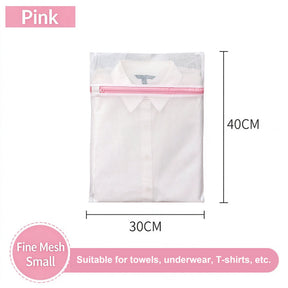 Thickened Chunky Fine Laundry Polyester Mesh Bag - Color Option