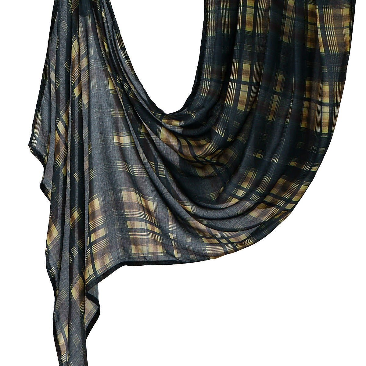YW560  Fashionable Printed Viscose Minimalist Hijab