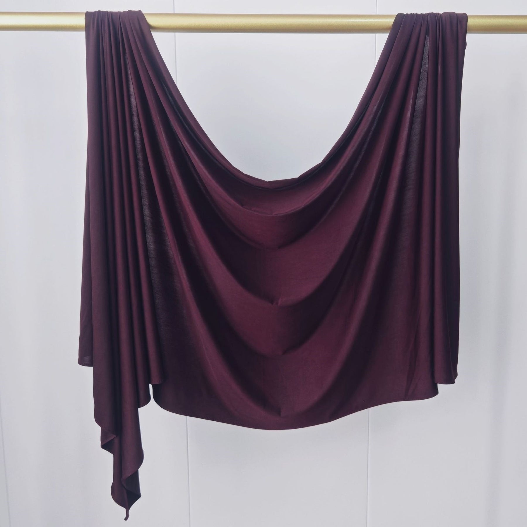 JB43  Plain Soft Breathable Liquid Jersey Hijab