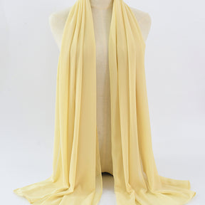 G50 132 warna Tudung chiffon mutiara
