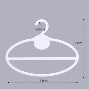 Perchero para bufandas n.° 5508 de 13 cm, para tienda de ropa, perchero de plástico grueso para almacenamiento de bufandas, toallas y ropa