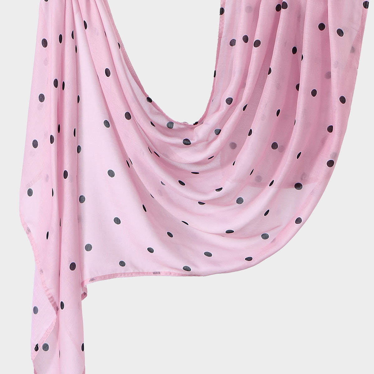 YW560  Fashionable Printed Viscose Minimalist Hijab