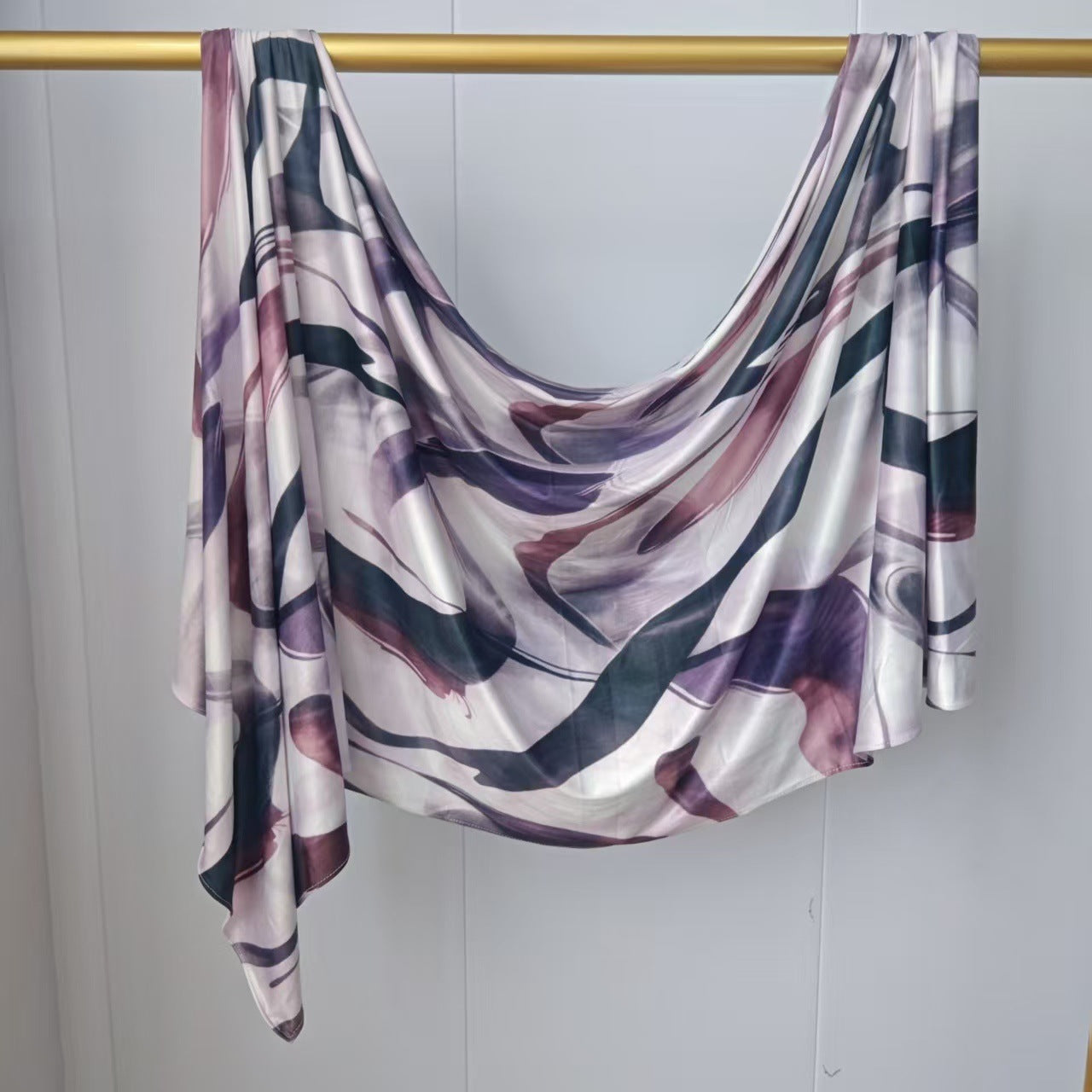 JBMY010 190GSM Printed Liquid Jersey Hijab