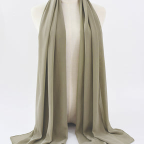 G50 132 warna Tudung chiffon mutiara