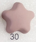 GR0631  Star-shaped magnetic silk scarf fixing buckle 51 colors available