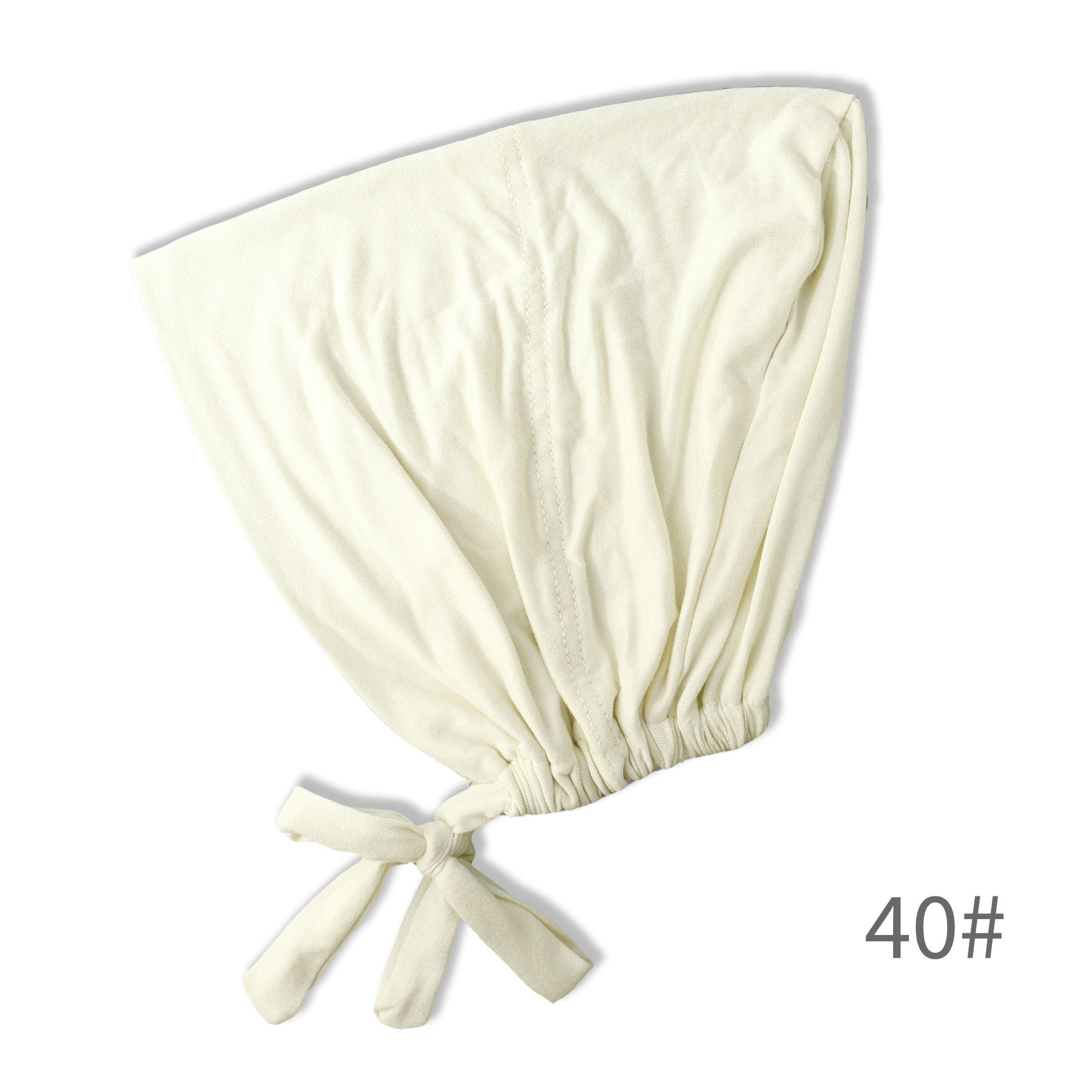 BD-01  Adjustable mercerized cotton jersey strap Muslim hat bottom cap