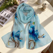 30 - Peach Blossom - Light Blue