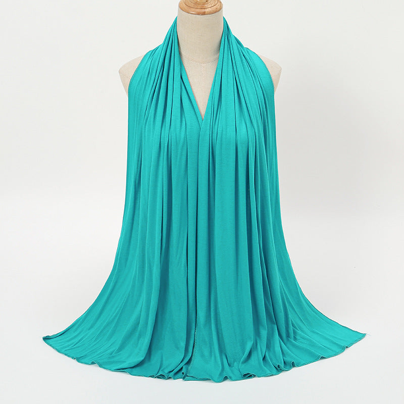 YW125  Modal solid color long scarf