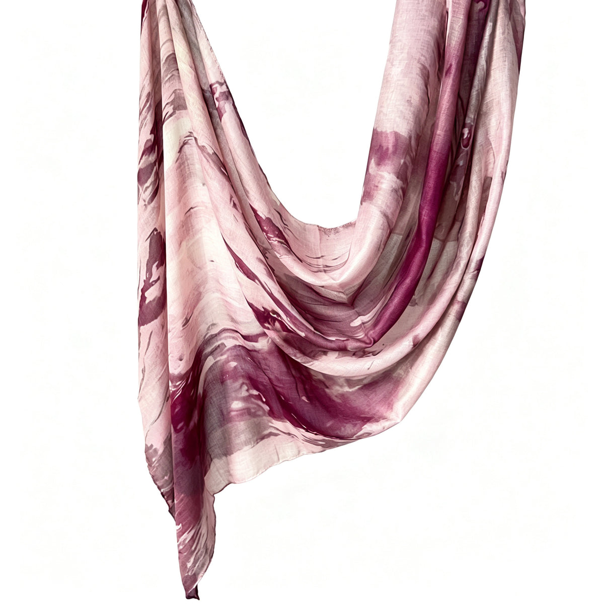 JB030 Printed Double-Sided Polyester Cotton Hijab