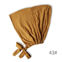 BD-01 Sombrero hijab ajustable con banda elástica, sombrero musulmán