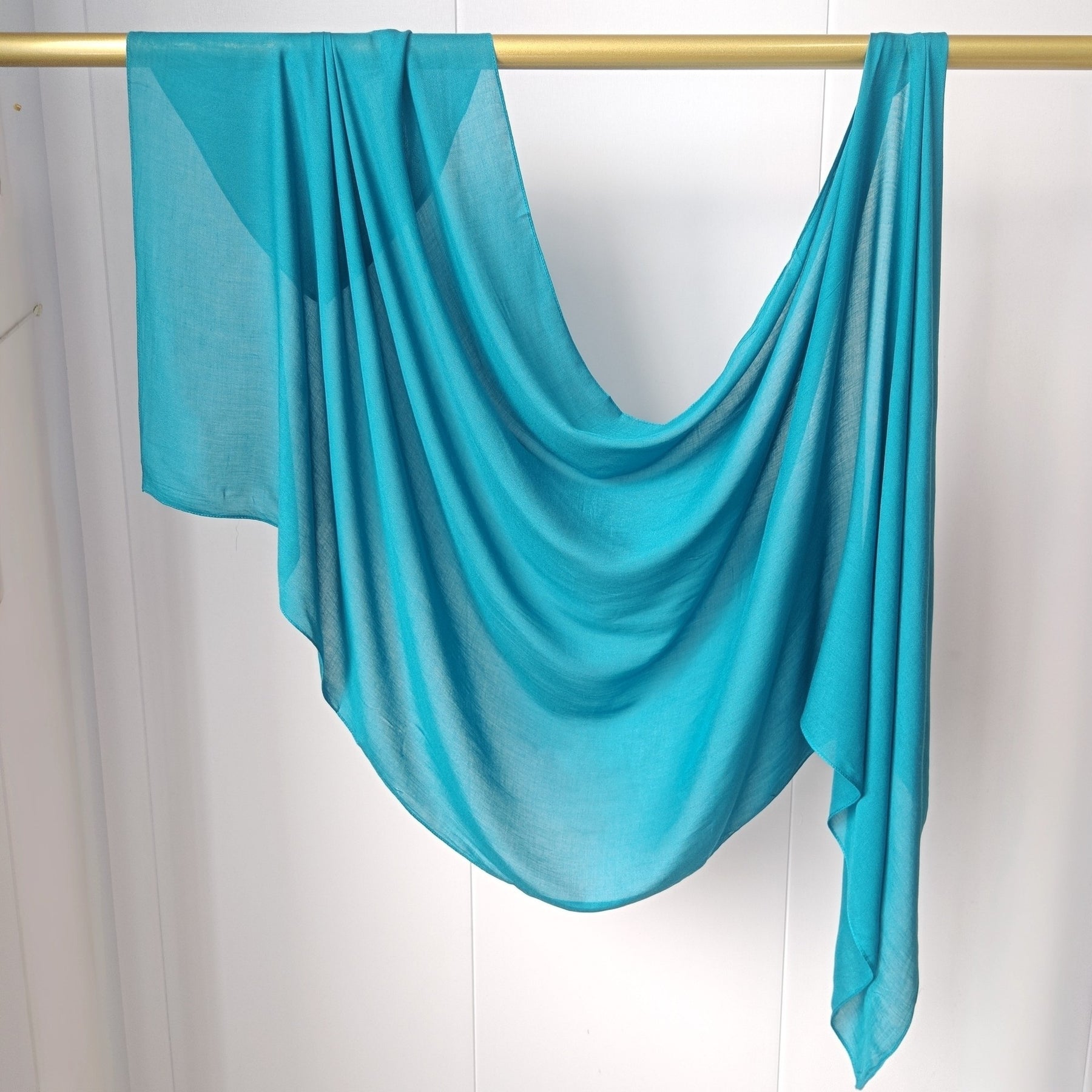 JBWJ002  30S Modal Breathable Plain Single Stitch Hijab