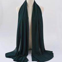G50 132 colores Hijab de gasa perla