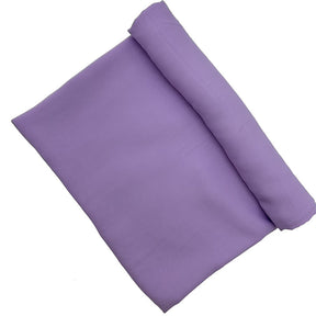 JS037  High quality satin chiffon drape good long scarf ladies pleated scarf