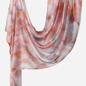 YW560  Fashionable Printed Viscose Minimalist Hijab