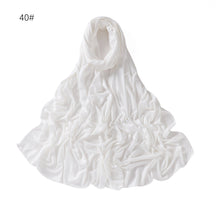 YZ101  Small-Size Plain Mercerized Cotton Jersey Hijab