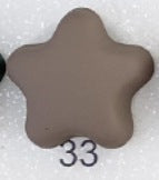 GR0631  Star-shaped magnetic silk scarf fixing buckle 51 colors available