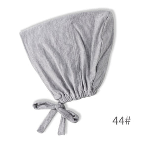 BD-01  Adjustable mercerized cotton jersey strap Muslim hat bottom cap