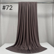 HY011 Plain Liquid Jersey Hijab