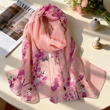XX2001   Versatile Printed Chiffon Scarf