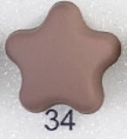 GR0631  Star-shaped magnetic silk scarf fixing buckle 51 colors available