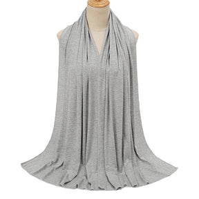 YW125  Modal solid color long scarf