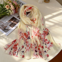 XX2001   Versatile Printed Chiffon Scarf