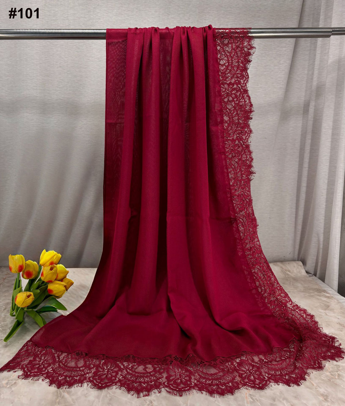 HY004   ELEGANT PLAIN BREATHABLE MODAL HIJAB