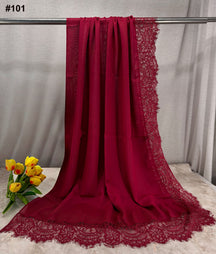 HY004   ELEGANT PLAIN BREATHABLE MODAL HIJAB
