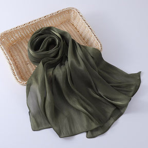 G690  Bright silk fabric breathable cool hijab
