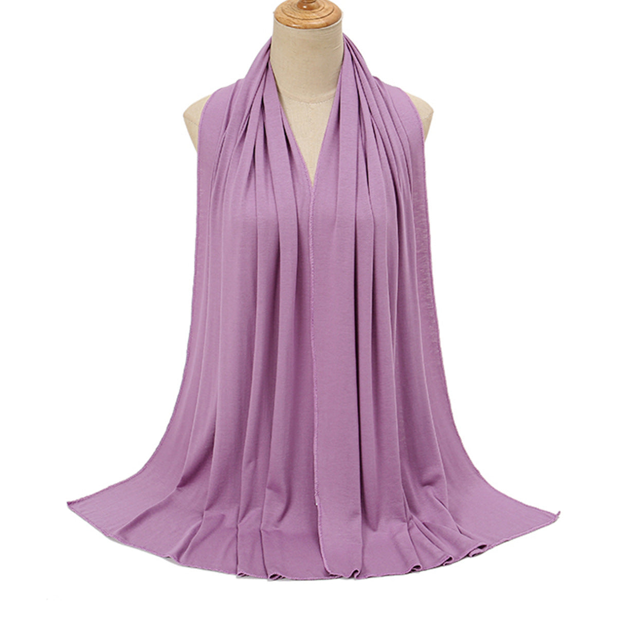 YW125  Modal solid color long scarf