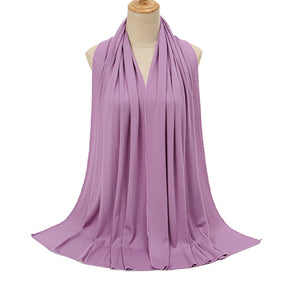 YW125  Modal solid color long scarf