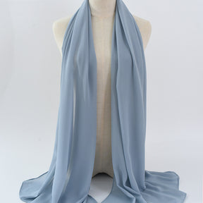 G50 132 warna Tudung chiffon mutiara