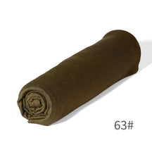GRD14  Plain Asymmetric Mercerized Cotton Jersey Wrap Hijab