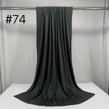 HY011 Plain Liquid Jersey Hijab