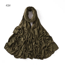 YZ101  Small-Size Plain Mercerized Cotton Jersey Hijab