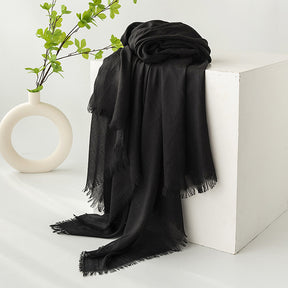 FH24-5559（2） Cotton and linen scarf scarf  winter scarf