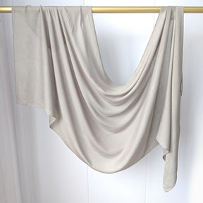 JBWJ002  30S Modal Breathable Plain Single Stitch Hijab