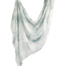 WJ001  Printed Tie-Dye Polyester Long Hijab