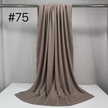 HY011 Plain Liquid Jersey Hijab