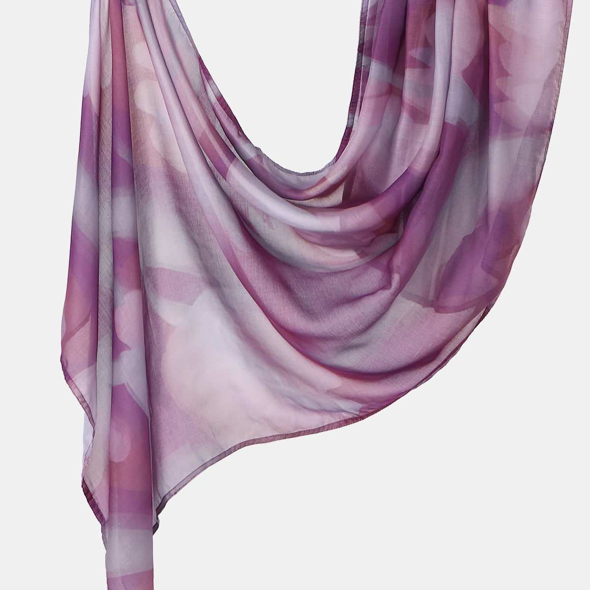 YW560  Fashionable Printed Viscose Minimalist Hijab