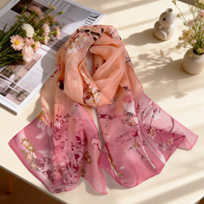 XX2001   Versatile Printed Chiffon Scarf