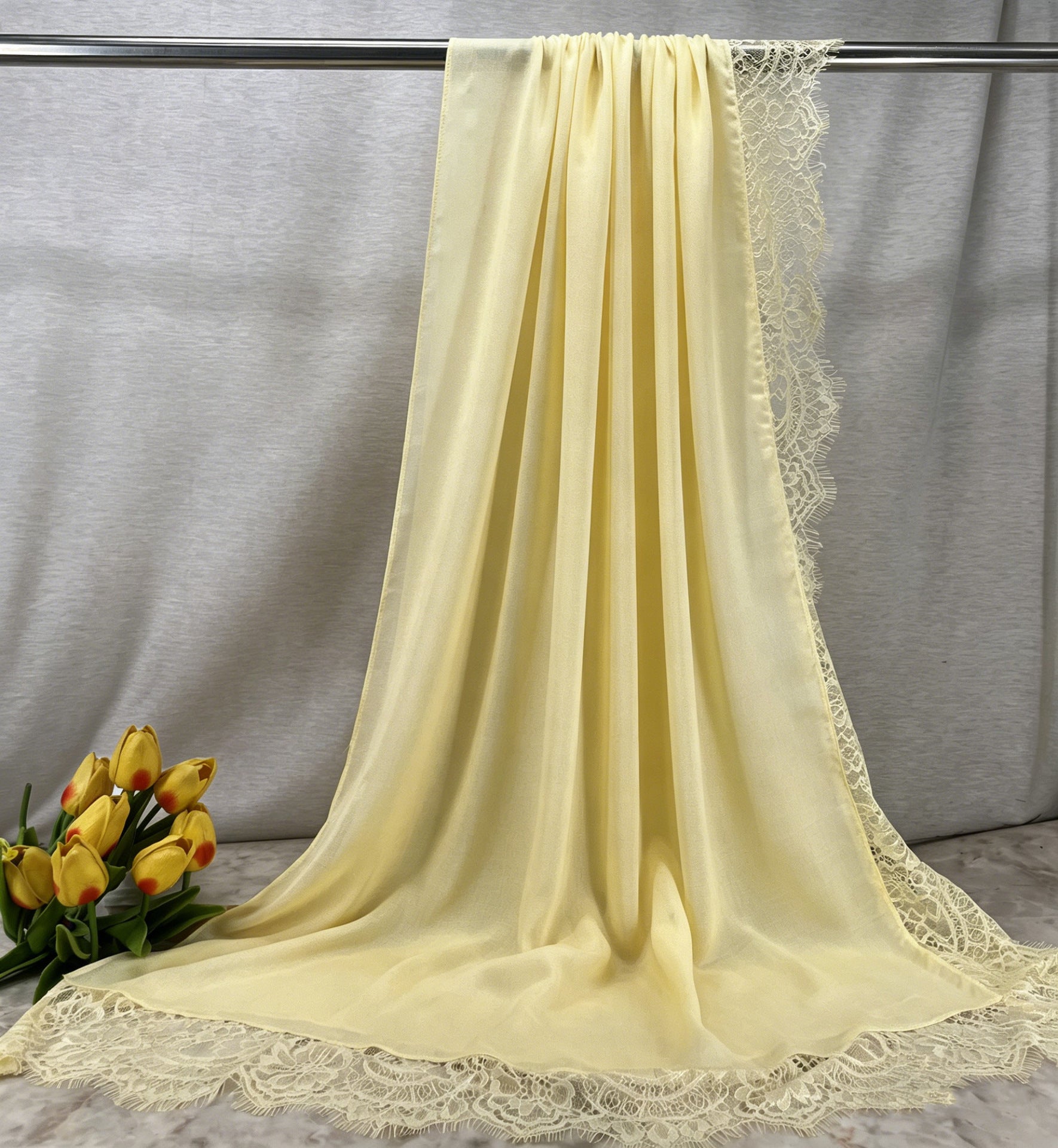 HY004   ELEGANT PLAIN BREATHABLE MODAL HIJAB