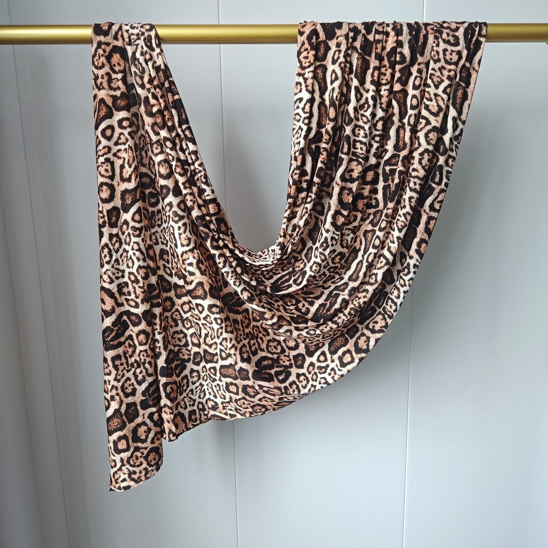 JB021 145GSM Mercerized Cotton Printed Jersey Hijab