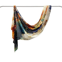 WJ002 Printed Double Stitch Modal Hijab