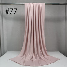 HY011 Plain Liquid Jersey Hijab
