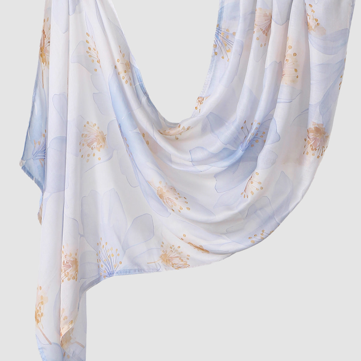 YW560  Fashionable Printed Viscose Minimalist Hijab