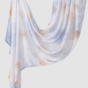 YW560  Fashionable Printed Viscose Minimalist Hijab