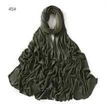 YZ101  Small-Size Plain Mercerized Cotton Jersey Hijab