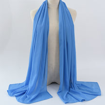 G50 132 colores Hijab de gasa perla